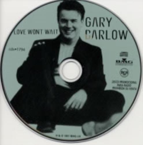 Gary Barlow Love Won't Wait Mexican Promo CD single (CD5 / 5